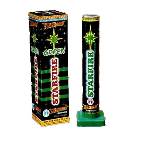1.25 INCH STAR FIRE GREEN