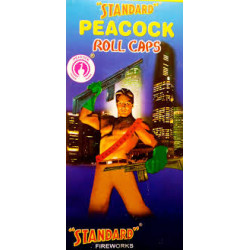 PEACOCK ROLL CAP