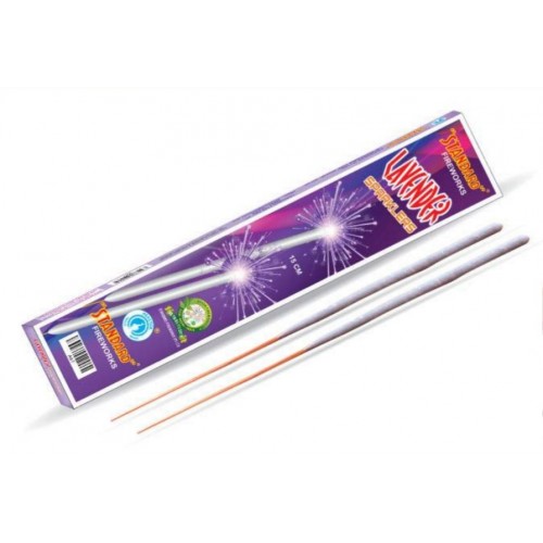 15 CM LAVENDER SPARKLERS (10 PCS)