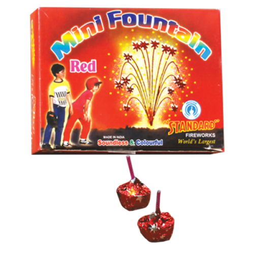 MINI FOUNTAIN RED/GOLD